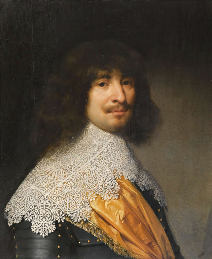 格里特·范·霍恩霍斯特（Gerrit van Honthorst，荷兰）-绅士肖像