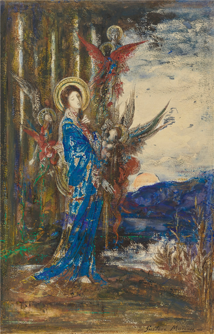 古斯塔夫·莫罗（Gustave Moreau，法国画家)-莱斯·埃普鲁夫