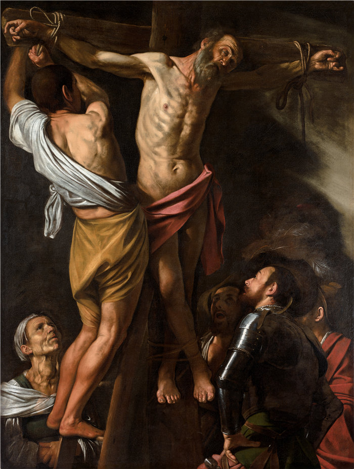 卡拉瓦乔（Caravaggio，意大利画家）-圣安德鲁受难（1606-7）