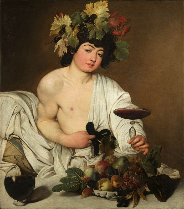 卡拉瓦乔（Caravaggio，意大利画家）-巴克斯（约 1598 年）