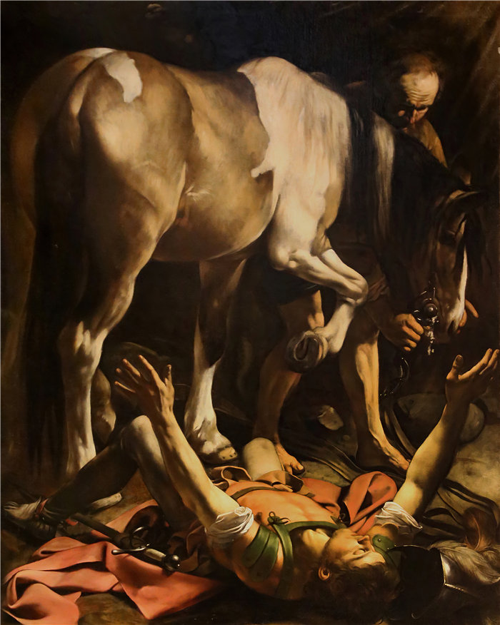 卡拉瓦乔（Caravaggio，意大利画家）-圣保罗的皈依（1600-01）