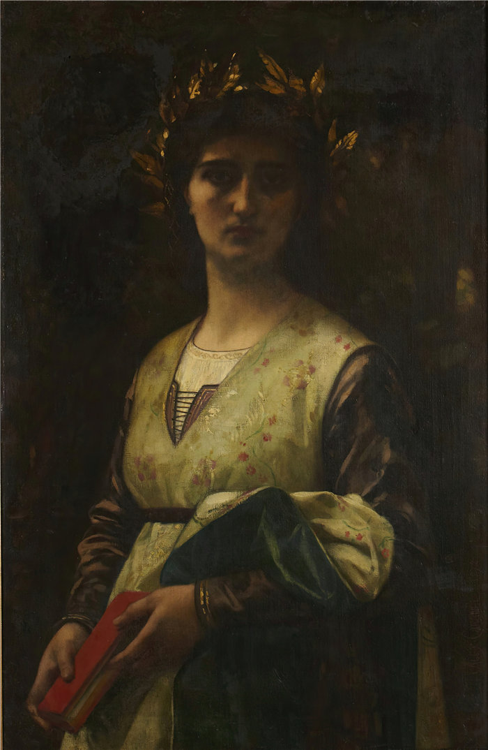 亚历山大·卡巴内尔（Alexandre Cabanel，法国画家）- 彼特拉克的劳拉