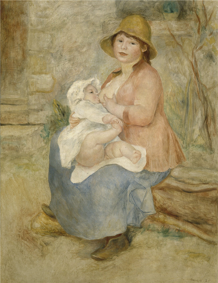 皮埃尔·奥古斯特·雷诺阿(Pierre-Auguste Renoir)作品 –产科