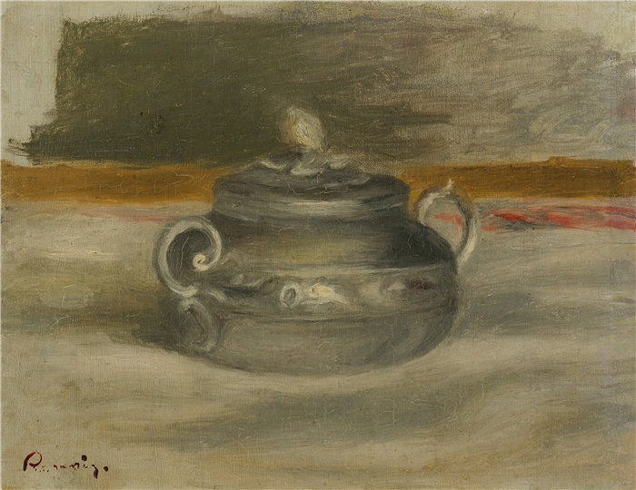 皮埃尔·奥古斯特·雷诺阿（Pierre-Auguste Renoir）作品 –Le Sucrier（大约 1908-09 年）