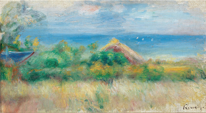 皮埃尔·奥古斯特·雷诺阿(Pierre-Auguste Renoir)作品 –Pêches et prune (1919)