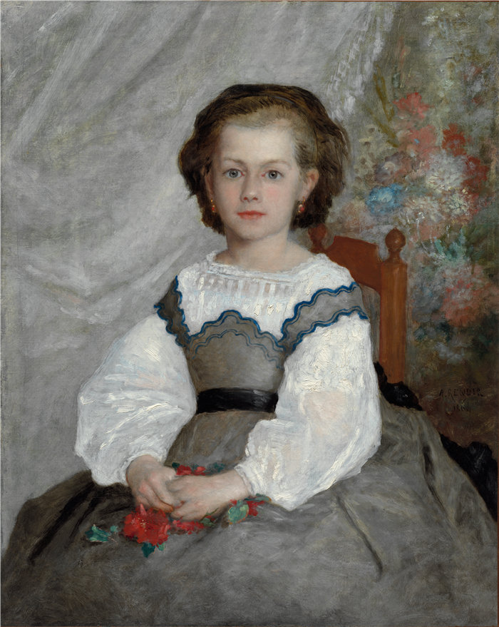 皮埃尔·奥古斯特·雷诺阿（Pierre-Auguste Renoir）作品 –罗曼·拉科 (1864)
