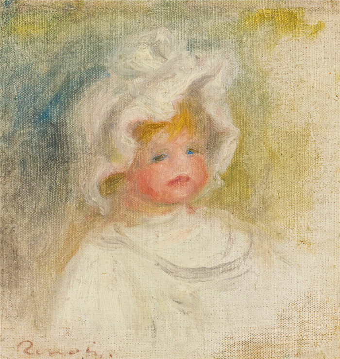 皮埃尔·奥古斯特·雷诺阿(Pierre-Auguste Renoir)作品 –可可雷诺阿肖像