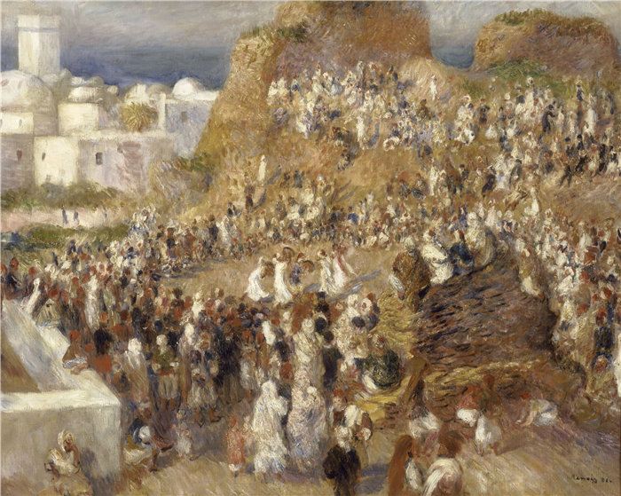 皮埃尔·奥古斯特·雷诺阿（Pierre-Auguste Renoir）作品 –清真寺