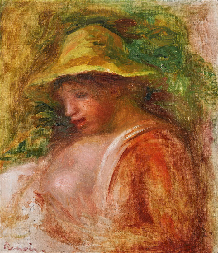皮埃尔·奥古斯特·雷诺阿(Pierre-Auguste Renoir)作品 –女主人公