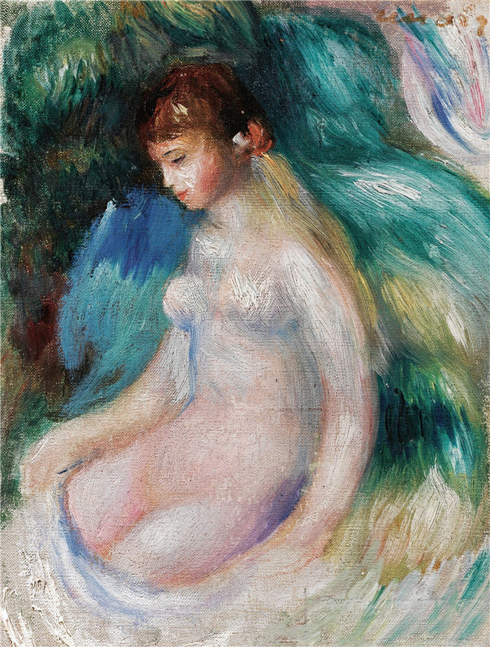 皮埃尔·奥古斯特·雷诺阿(Pierre-Auguste Renoir)作品 –努阿西斯(约 1890-1894 年)