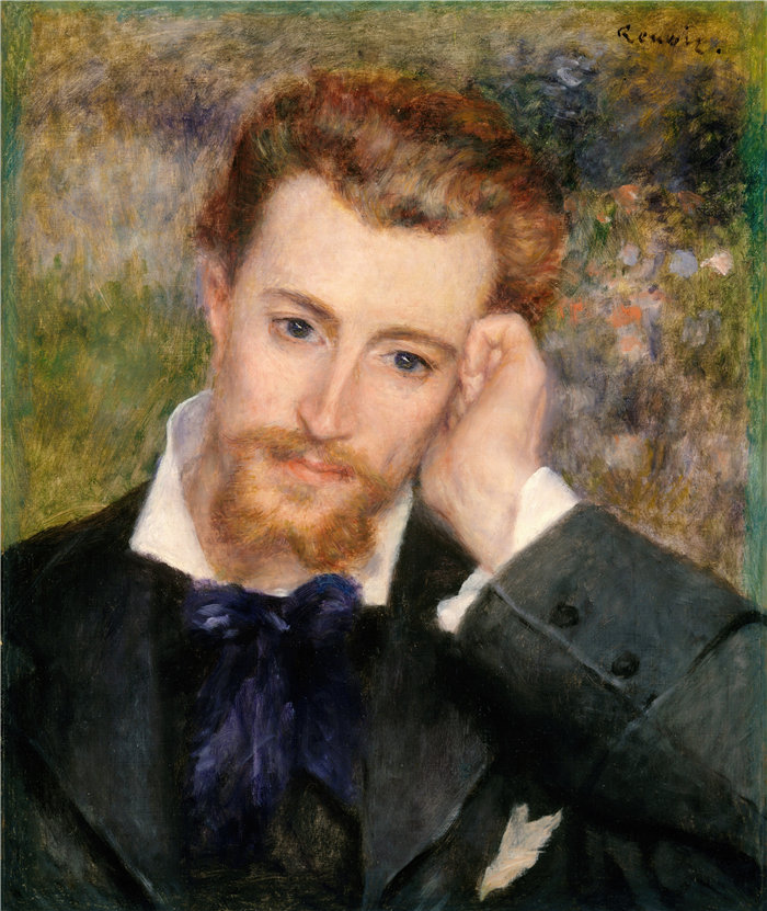 皮埃尔·奥古斯特·雷诺阿(Pierre-Auguste Renoir)作品 –尤金·穆勒 (Hyacinthe-Eugène Meunier, 1841–1906) (1877)