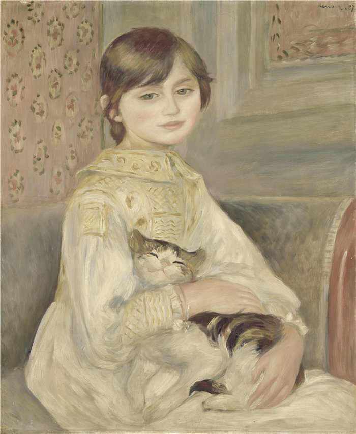 皮埃尔·奥古斯特·雷诺阿(Pierre-Auguste Renoir)作品 –朱莉·马奈