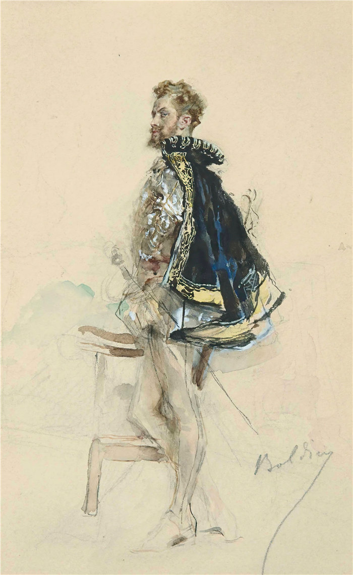 乔瓦尼·博尔迪尼 (Giovanni Boldini，意大利画家)--拉斐尔·杜弗洛斯扮演亨利三世
