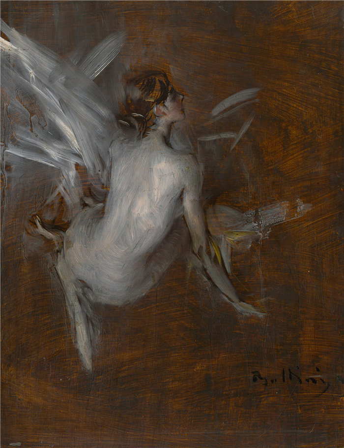 乔瓦尼·博尔迪尼 (Giovanni Boldini，意大利画家)--裸体模特