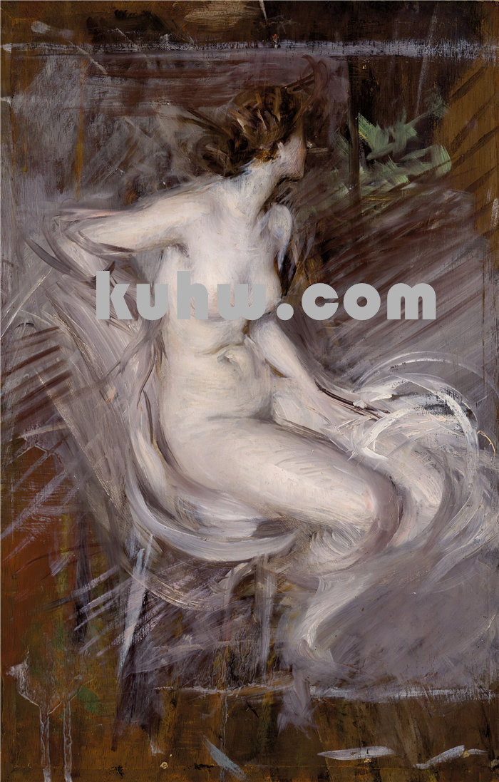 乔瓦尼·博尔迪尼 (Giovanni Boldini，意大利画家)--珍珠人体(1931)