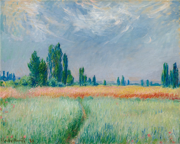 克洛德·莫奈(Claude Monet,法国画家)作品- 布莱冠军 (1881)