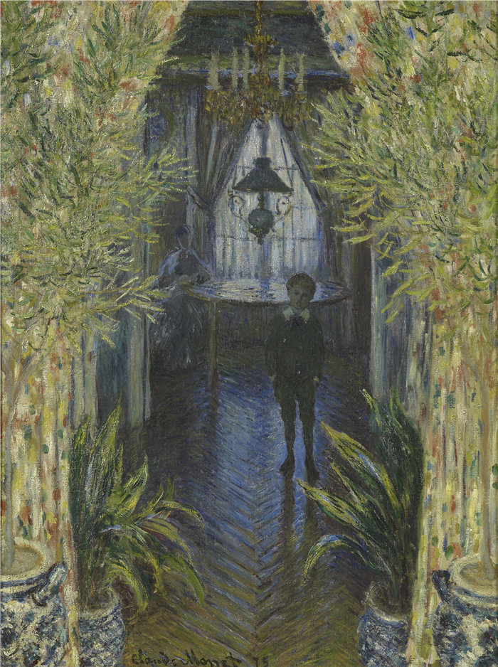 克洛德·莫奈(Claude Monet,法国画家)作品- 公寓一角