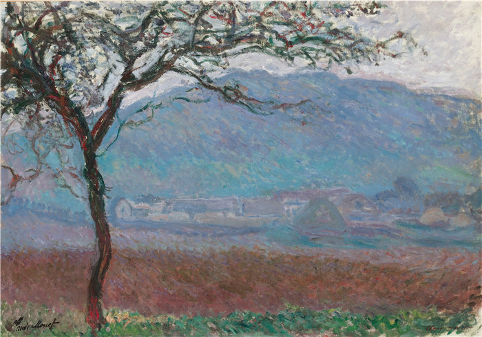 克洛德·莫奈（Claude Monet，法国画家）作品- 冠军 À 吉维尼 (1887)