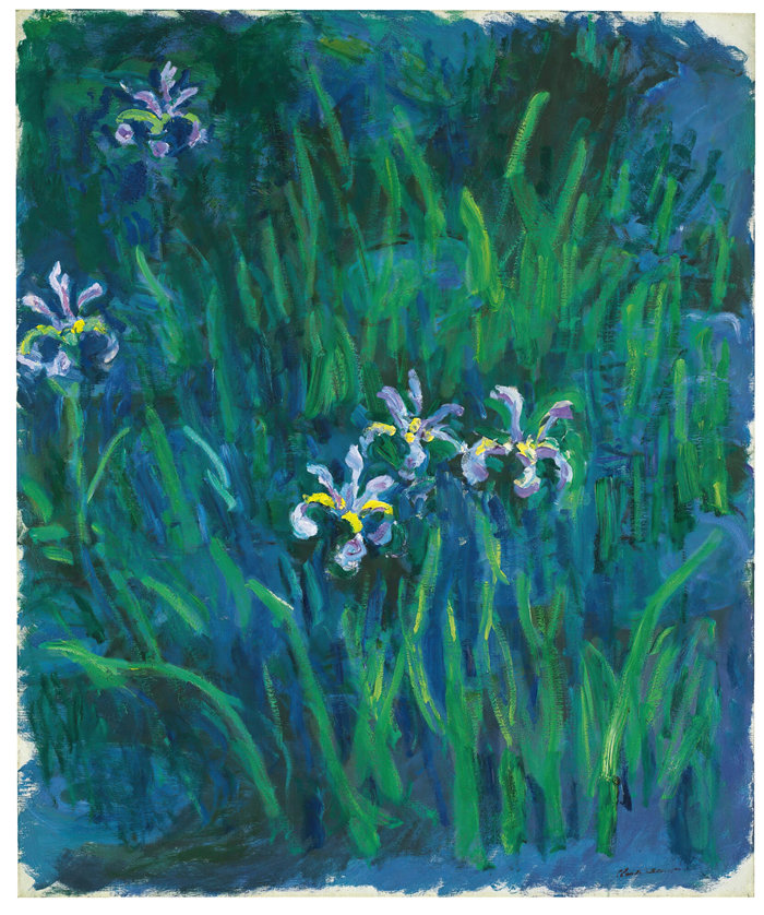 克洛德·莫奈（Claude Monet，法国画家）作品- 鸢尾花