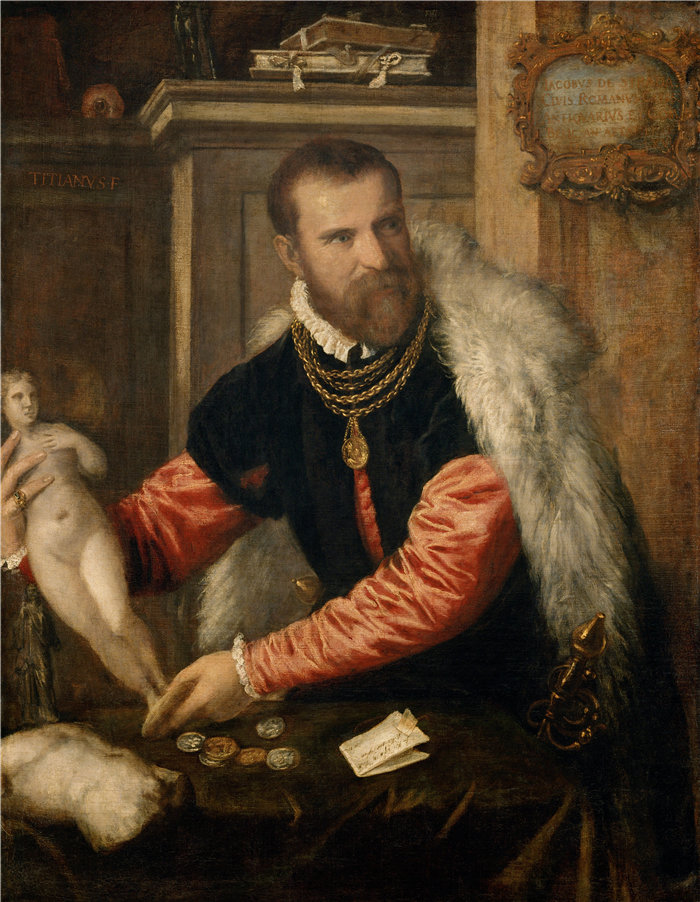 提香（Titian，意大利画家）作品--雅各布·斯特拉达