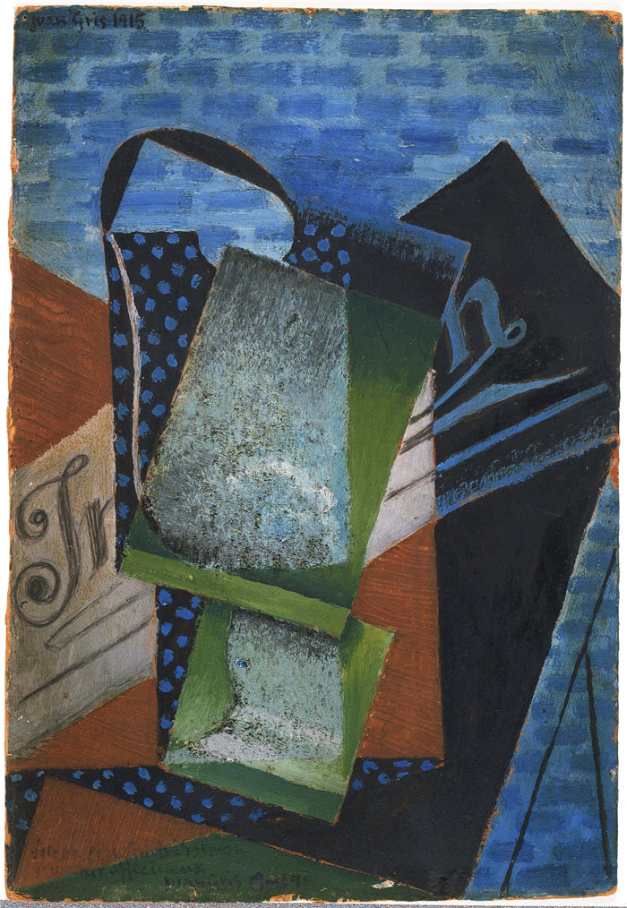 胡安·格里斯(Juan Gris，西班牙画家)作品--抽象 (1915)