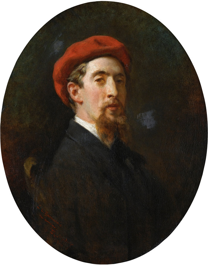 雷蒙多·德·马德拉索·加雷特（Raimundo de Madrazo y Garreta，西班牙画家）-- 爱德华多·德·扎马科瓦 (1864)
