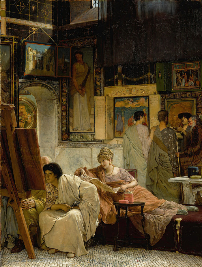 劳伦斯·阿尔玛·塔德玛（Lawrence Alma-Tadema，荷兰画家)作品--图片库