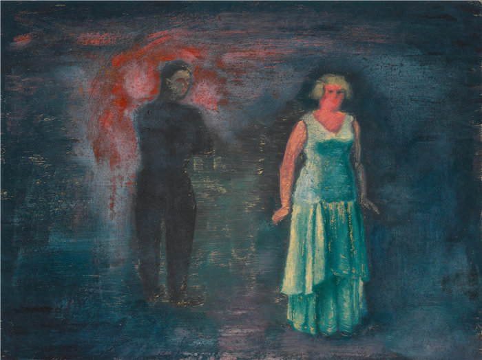 卡尔·维纳（Karl Wiener，奥地利画家 ）作品-开始（约 1930 年）