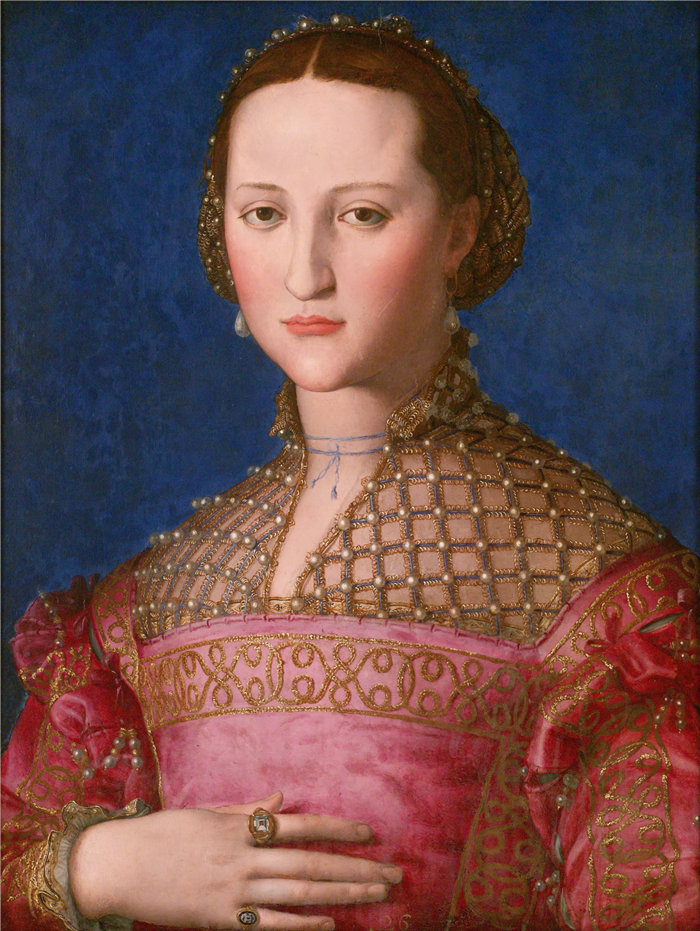 阿格诺洛·布龙齐诺（Agnolo Bronzino，意大利画家）作品-托莱多的埃莱奥诺拉 (1543)