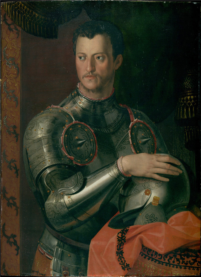阿格诺洛·布龙齐诺（Agnolo Bronzino，意大利画家）作品-科西莫一世德美第奇 (1519–1574)