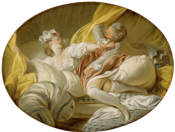 让·奥诺雷·弗拉戈纳尔（Jean Honoré Fragonard，法国画家）作品 –美丽的仆人