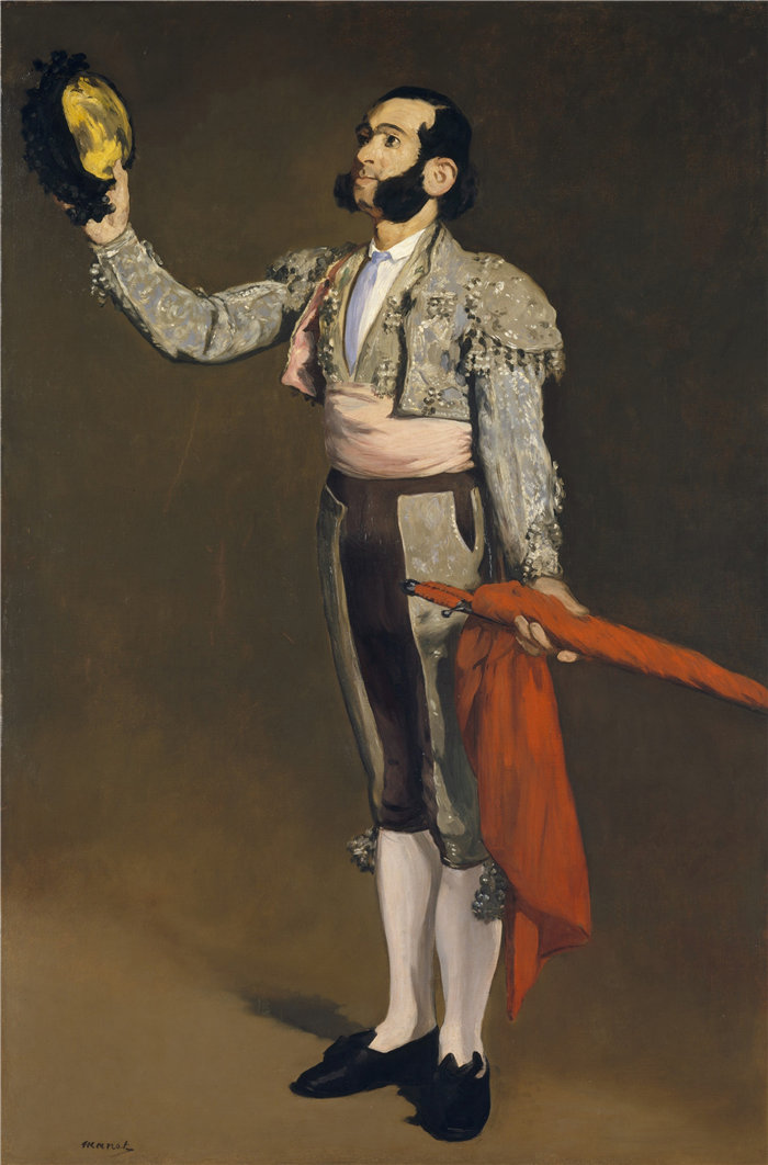 爱德华·马奈(Édouard Manet,法国画家)作品 –斗牛士 (1866-1867)