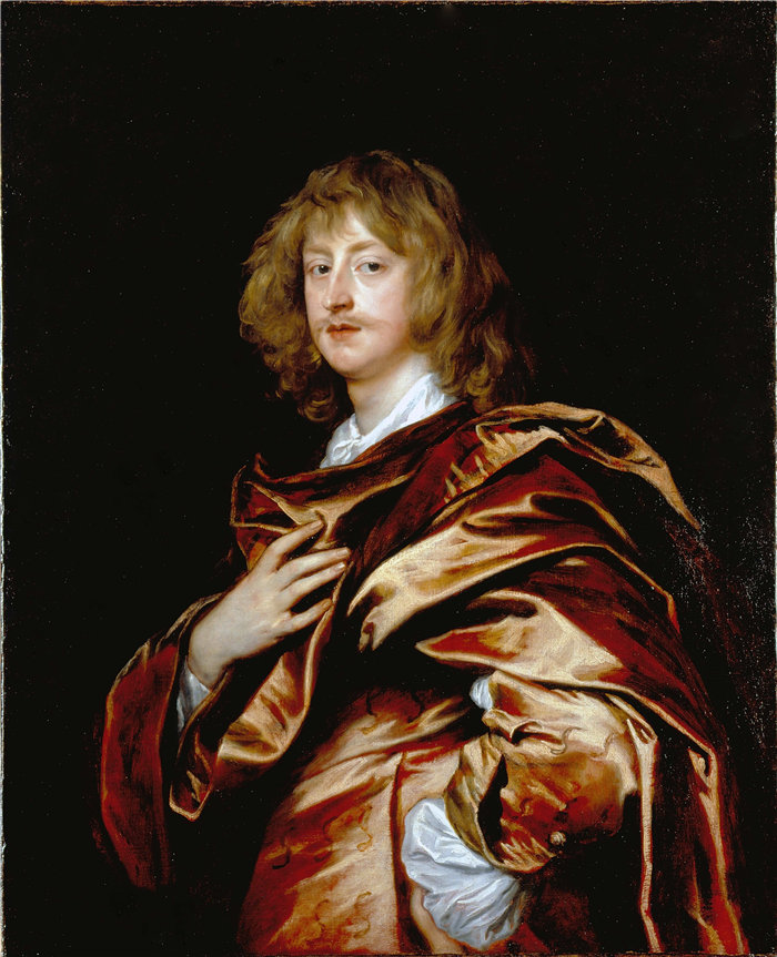 安东尼·范·戴克（Anthony van Dyck，比利时画家）作品-乔治·迪格比，第二代布里斯托尔伯爵