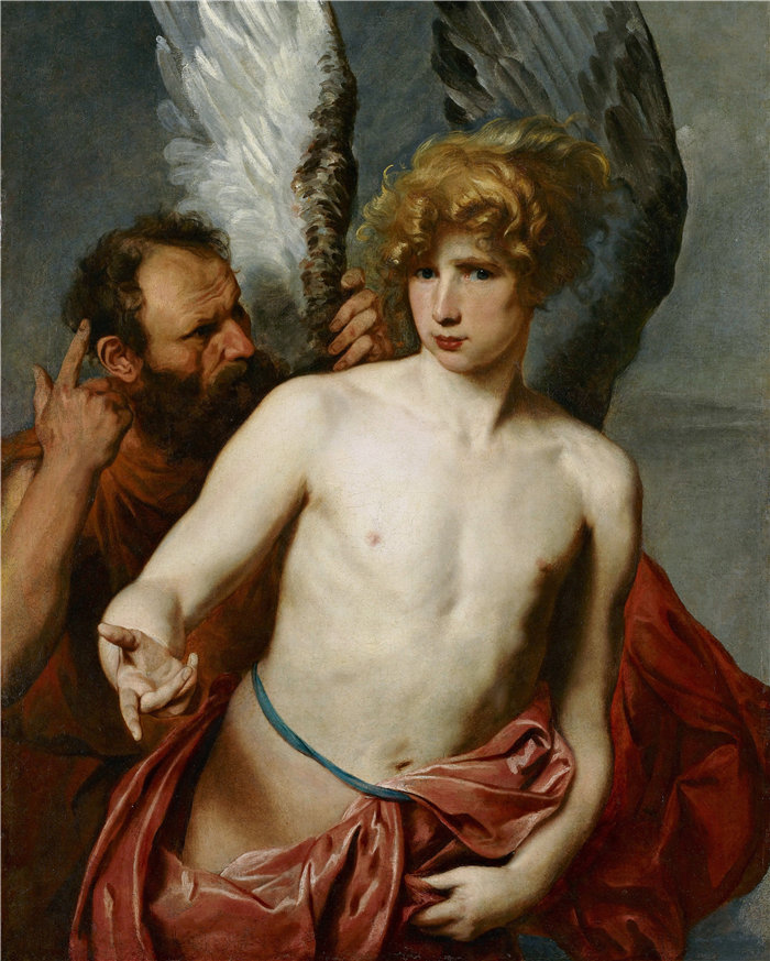 安东尼·范·戴克(Anthony van Dyck,比利时画家)作品-代达罗斯和伊卡洛斯