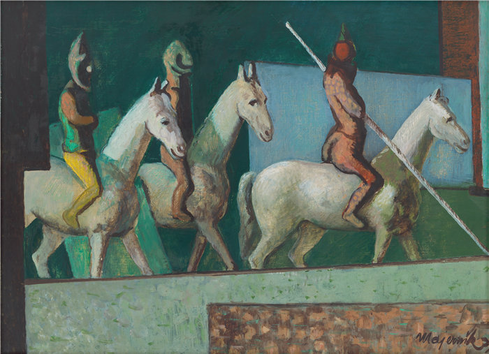 马杰尔尼克 （Majerník，斯洛伐克画家）作品-贾兹迪奇 (1937)