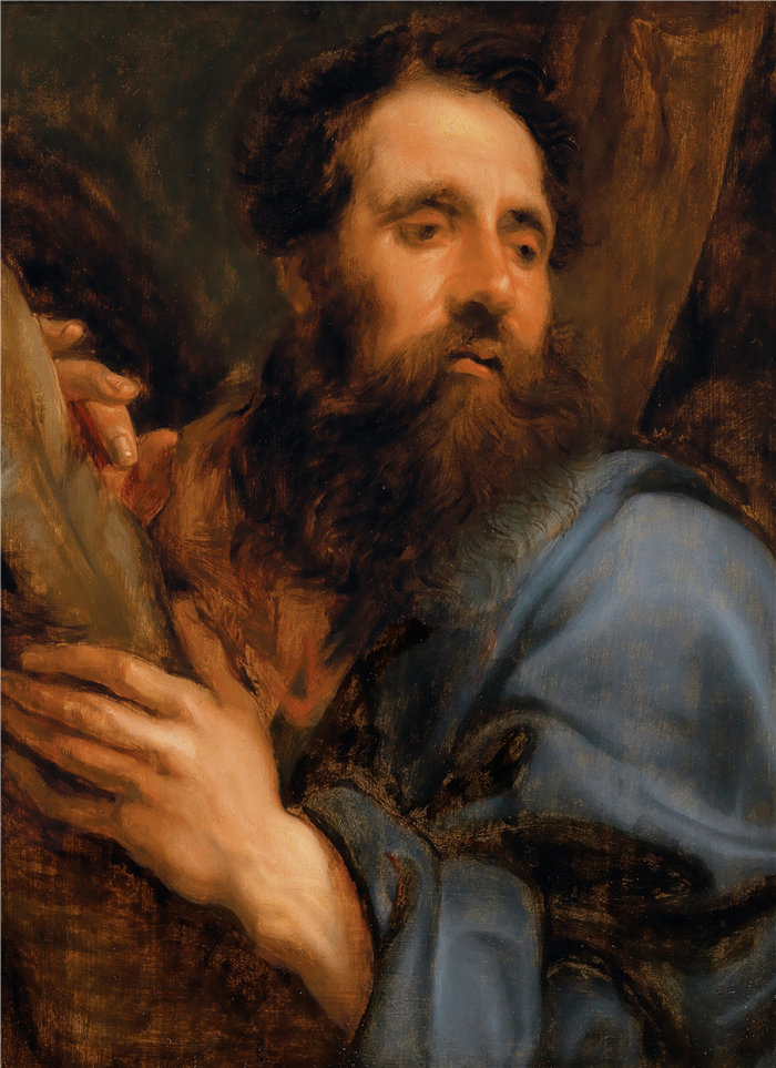 安东尼·范·戴克（Anthony van Dyck，比利时画家）作品-圣安德鲁