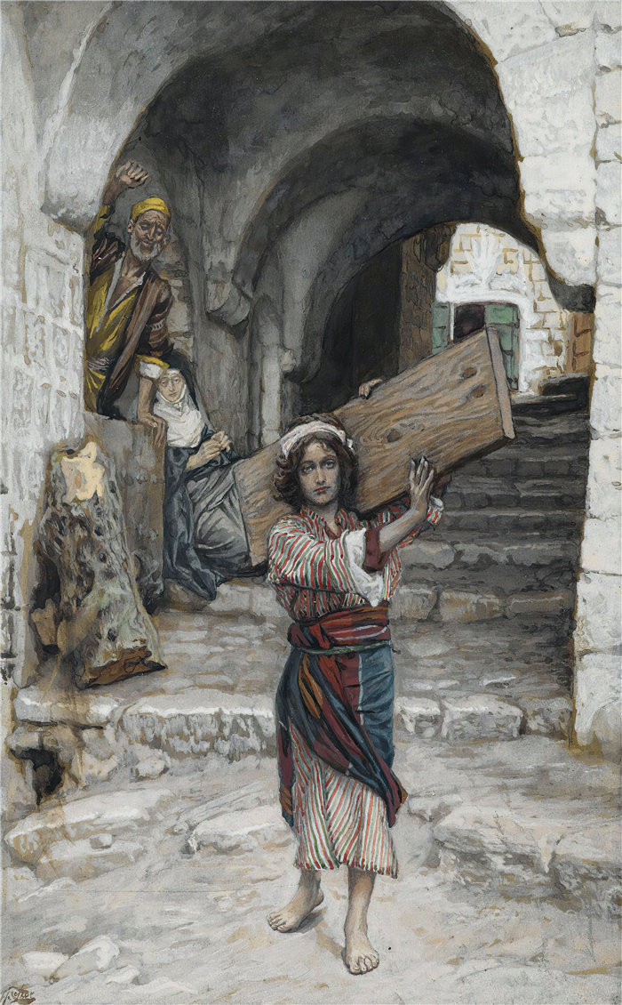 詹姆斯·天梭（James Tissot，法国画家）作品-耶稣的青年（1886-1894）