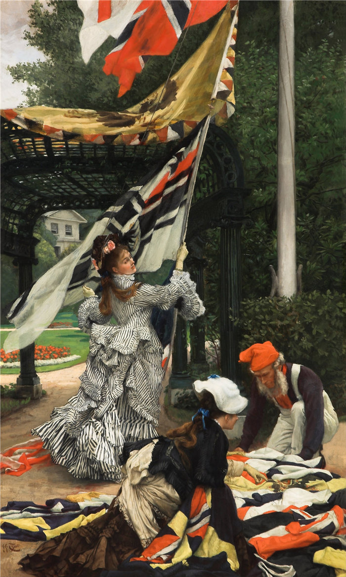 詹姆斯·天梭（James Tissot，法国画家）作品- 仍然在顶部