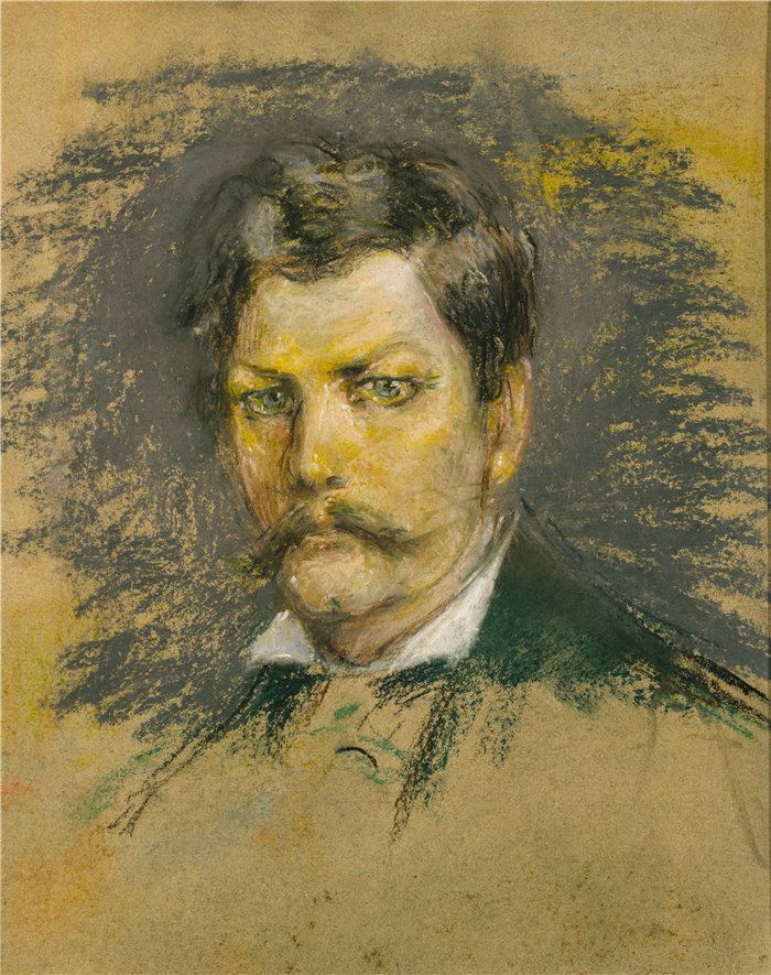 爱丽丝·派克·巴尼 (Alice Pike Barney,美国画家)作品-亨利·M·斯坦利(约 1927 年)