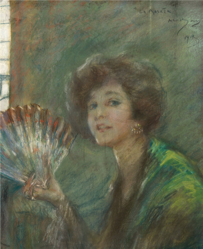爱丽丝·派克·巴尼 (Alice Pike Barney，美国画家)作品-拉罗西塔 (1919)