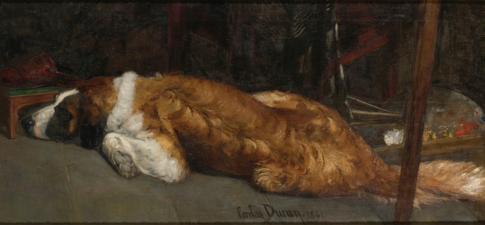 卡洛鲁斯·杜兰（Carolus-Duran）黎建 (1861) 油画高清