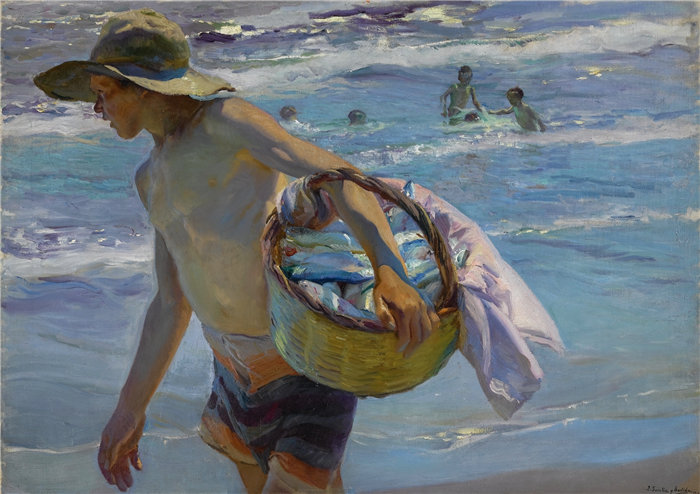 华金·索罗拉(Joaquin Sorolla,西班牙画家)作品-埃尔佩斯卡多