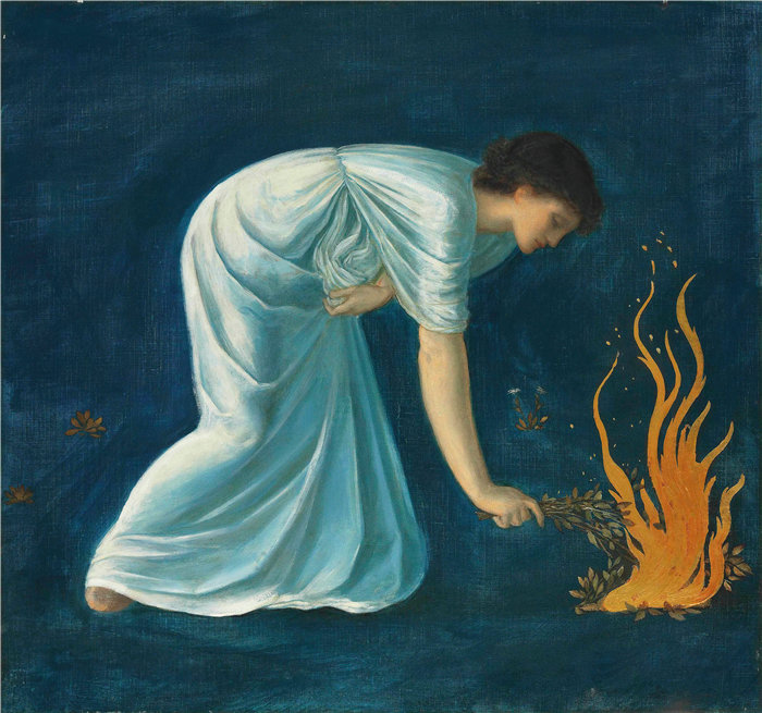 爱德华·伯恩·琼斯（Edward Burne-Jones，英国画家）作品--英雄