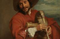 安东尼·范·戴克（Anthony van Dyck，比利时画家）作品-《弗朗索瓦·朗格洛瓦的肖像》欣赏