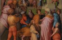 蓬托尔莫（Pontormo）-《约瑟夫卖给波提乏》作品欣赏