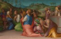 蓬托尔莫（Pontormo）-《约瑟夫的兄弟乞求帮助》作品欣赏