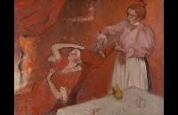 埃德加·德加（Edgar Degas）-《梳理头发》作品欣赏