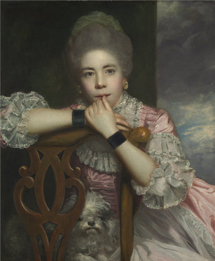 约书亚·雷诺兹（Joshua Reynolds，英国画家）作品-阿宾顿夫人在威廉康格里夫 (William Congreve) 的《爱的爱》 (Love for Love) 中饰演普鲁小姐 (1771