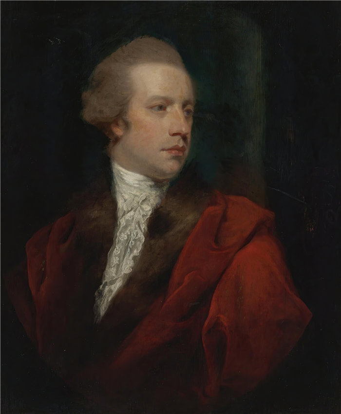 约书亚·雷诺兹(Joshua Reynolds,英国画家)作品-James Coutts 的肖像,Esquire