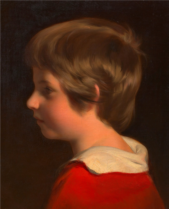 弗里德里希·冯·阿默林（Friedrich von Amerling，奥地利画家）作品 -弗里德里希·阿默林（艺术家的儿子）（1851 年）
